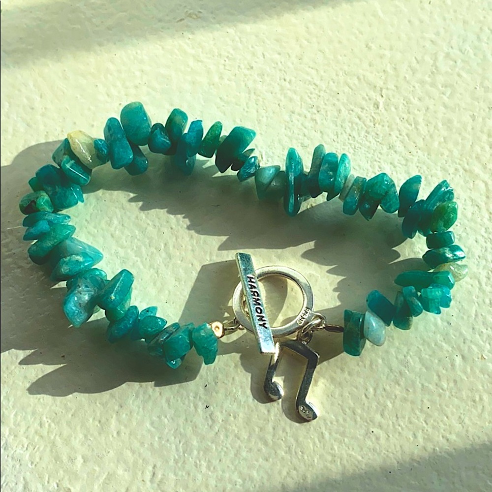Turquoise stone harmony bracelet